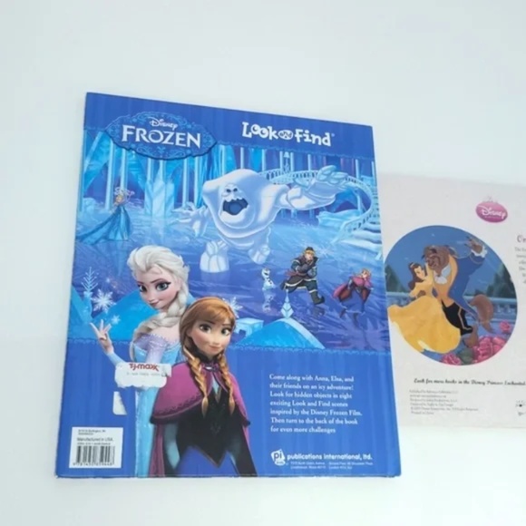 Kids Books Disney Frozen Activity Beauty and The Beast - Picture 7 of 8